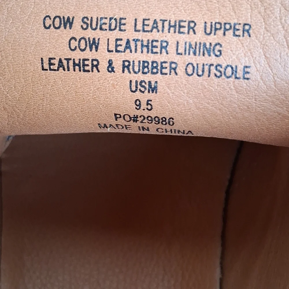 Quince Heritage Suede Chukka Boots 9.5 Brunette